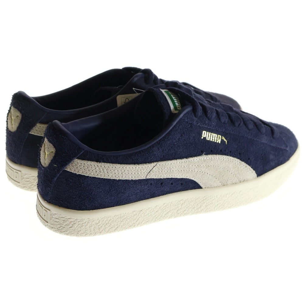 PUMA(プーマ) SUEDE VINTAGE HAIRY スウェード ヴィンテージ ヘアリー スウェードローカットスニーカー ネイビー/ホワイト US8/26cm 385698-05