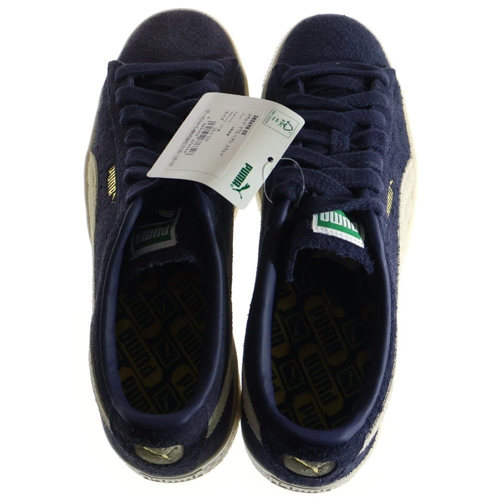 PUMA(プーマ) SUEDE VINTAGE HAIRY スウェード ヴィンテージ ヘアリー スウェードローカットスニーカー ネイビー/ホワイト US8/26cm 385698-05