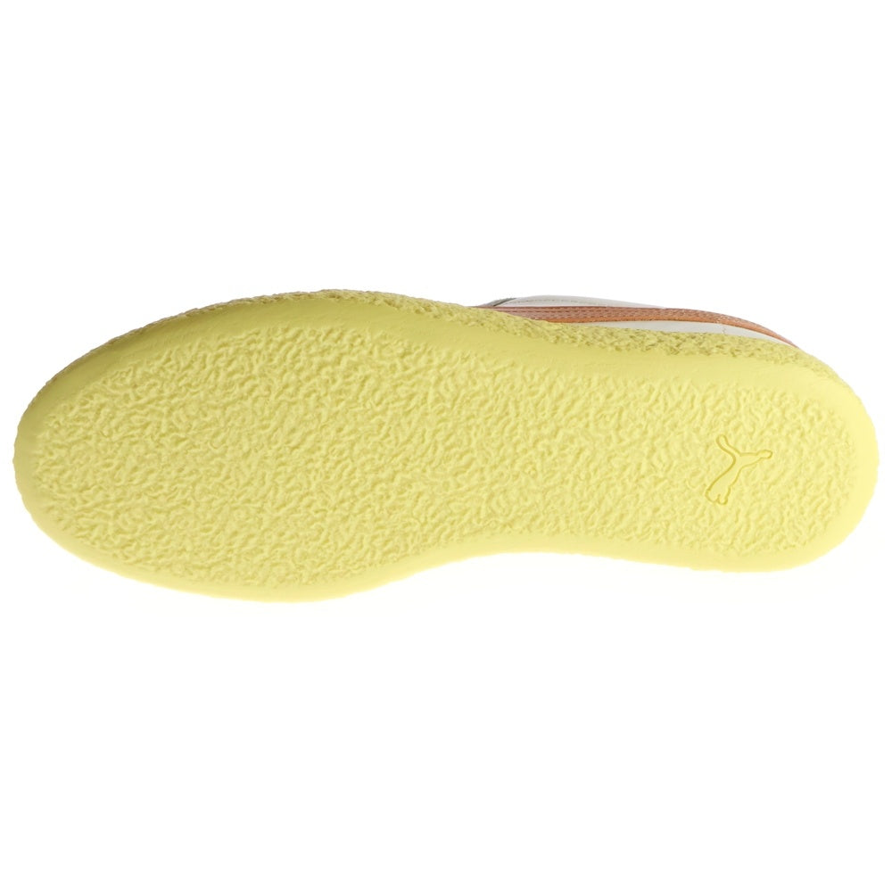 PUMA(プーマ) MUENSTER THE NEVERWORN ミュンスター ザ ネバーウォーン スウェードローカットスニーカー ホワイト/オレンジ US9/27cm 384401-01