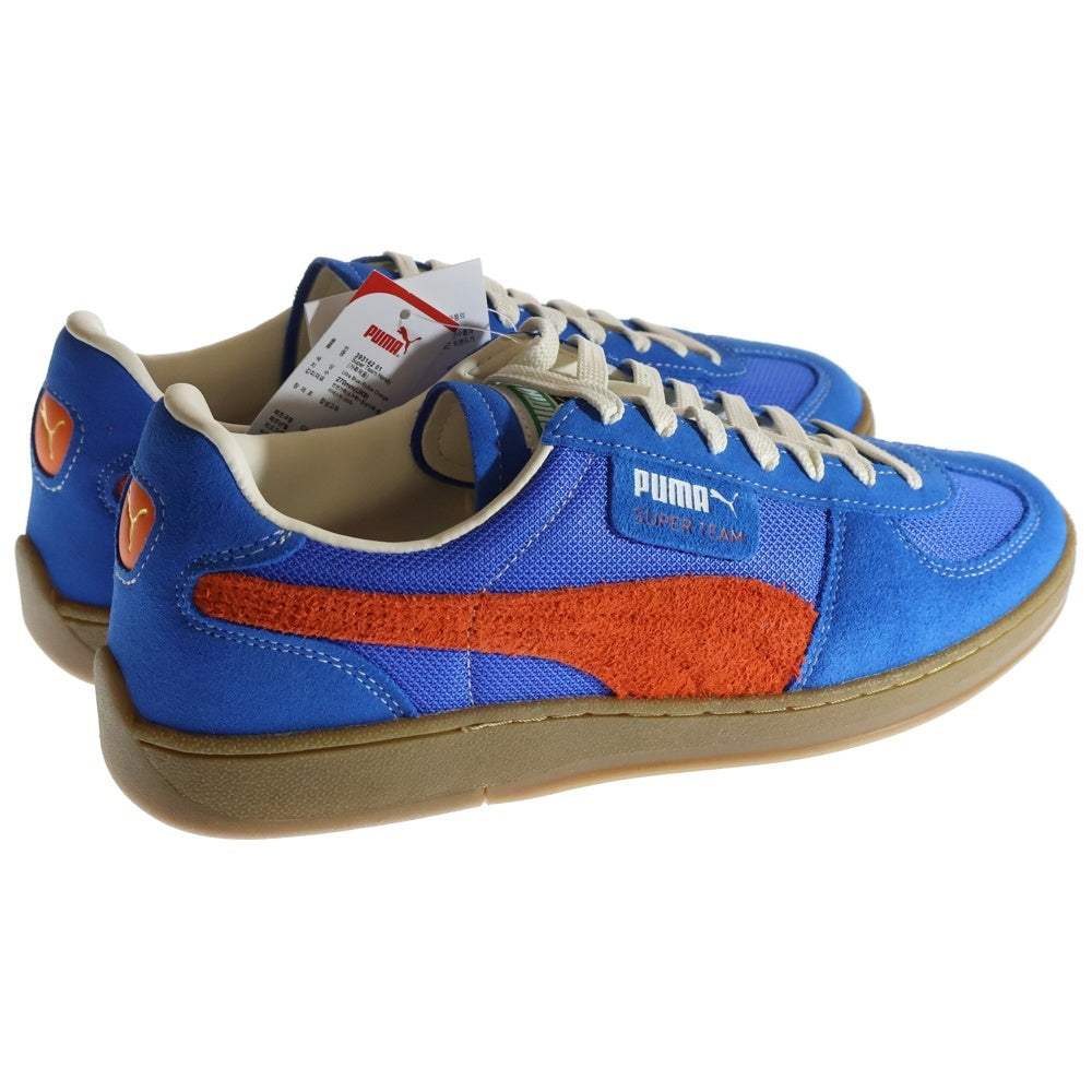 PUMA(プーマ) SUPER TEAM HANDY スーパーチーム ハンディ スウェードローカットスニーカー ブルー/オレンジ US9/27cm 393142-01