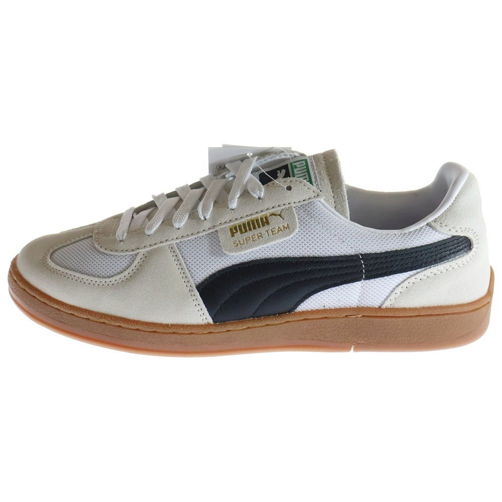 PUMA(プーマ) SUPER TEAM OG スーパーチーム OG スウェードローカットスニーカー ホワイト/ブラック US9/27cm 390424-09