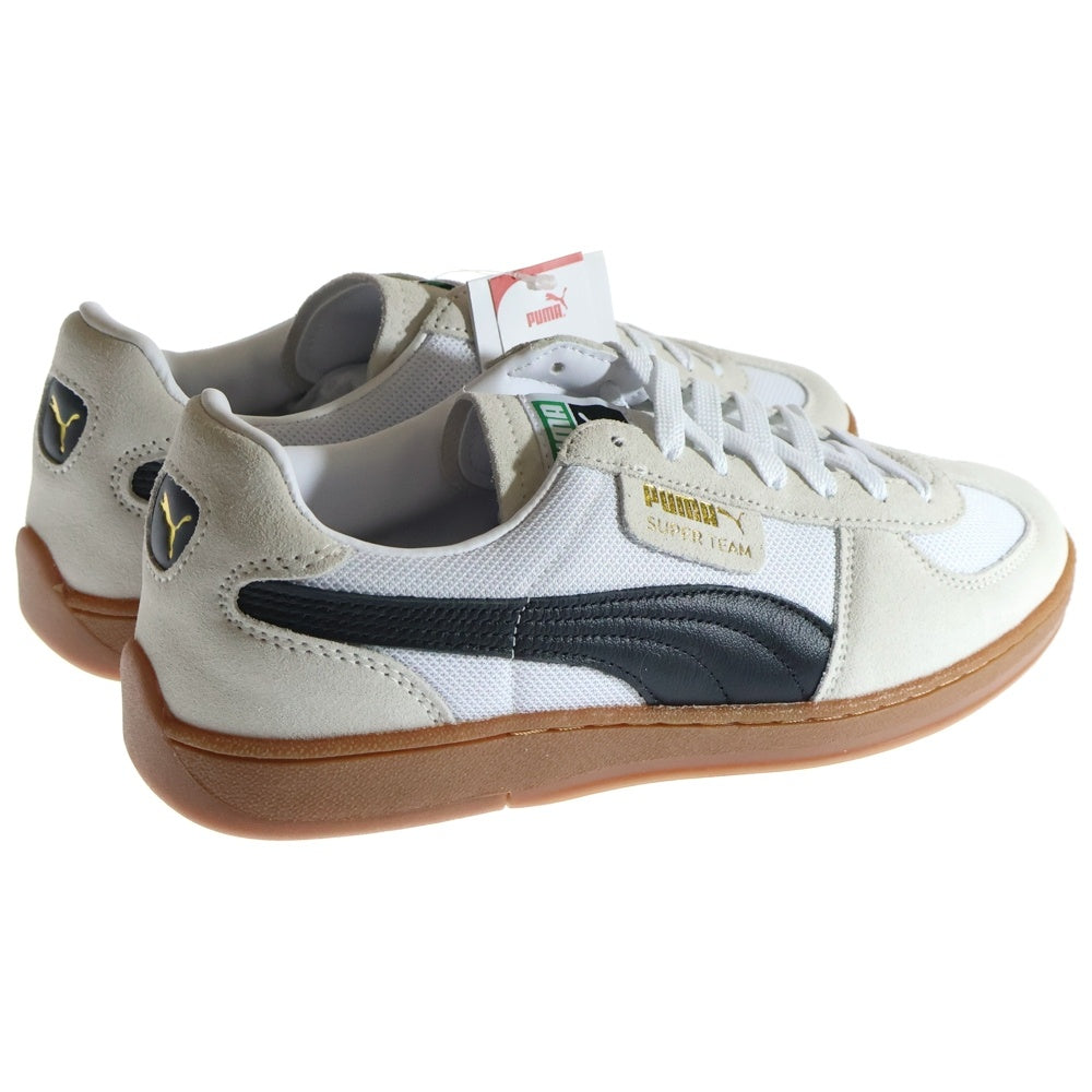 PUMA(プーマ) SUPER TEAM OG スーパーチーム OG スウェードローカットスニーカー ホワイト/ブラック US9/27cm 390424-09