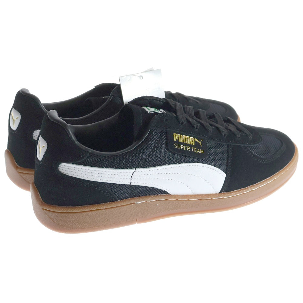 PUMA(プーマ) SUPER TEAM OG スーパーチーム OG スウェードローカットスニーカー ブラック/ホワイト US9/27cm 390424-08