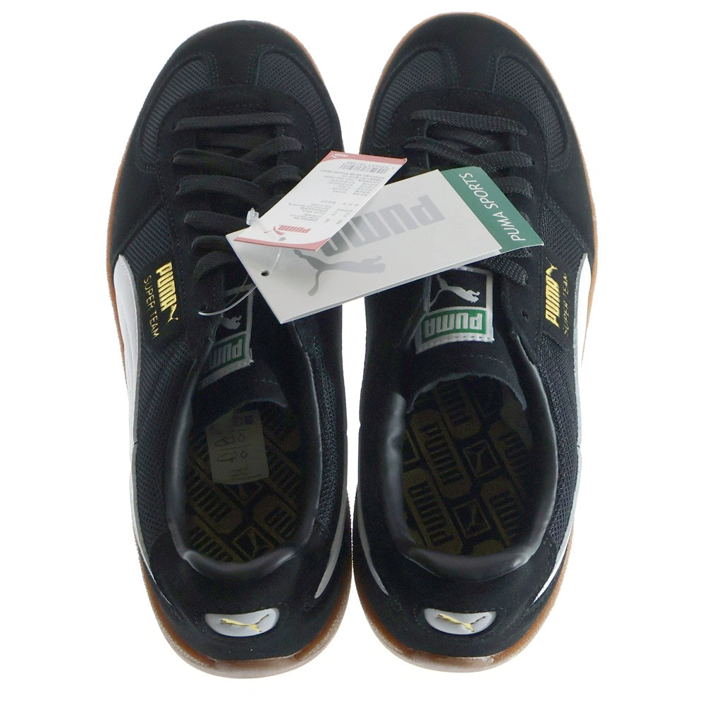 PUMA(プーマ) SUPER TEAM OG スーパーチーム OG スウェードローカットスニーカー ブラック/ホワイト US9/27cm 390424-08