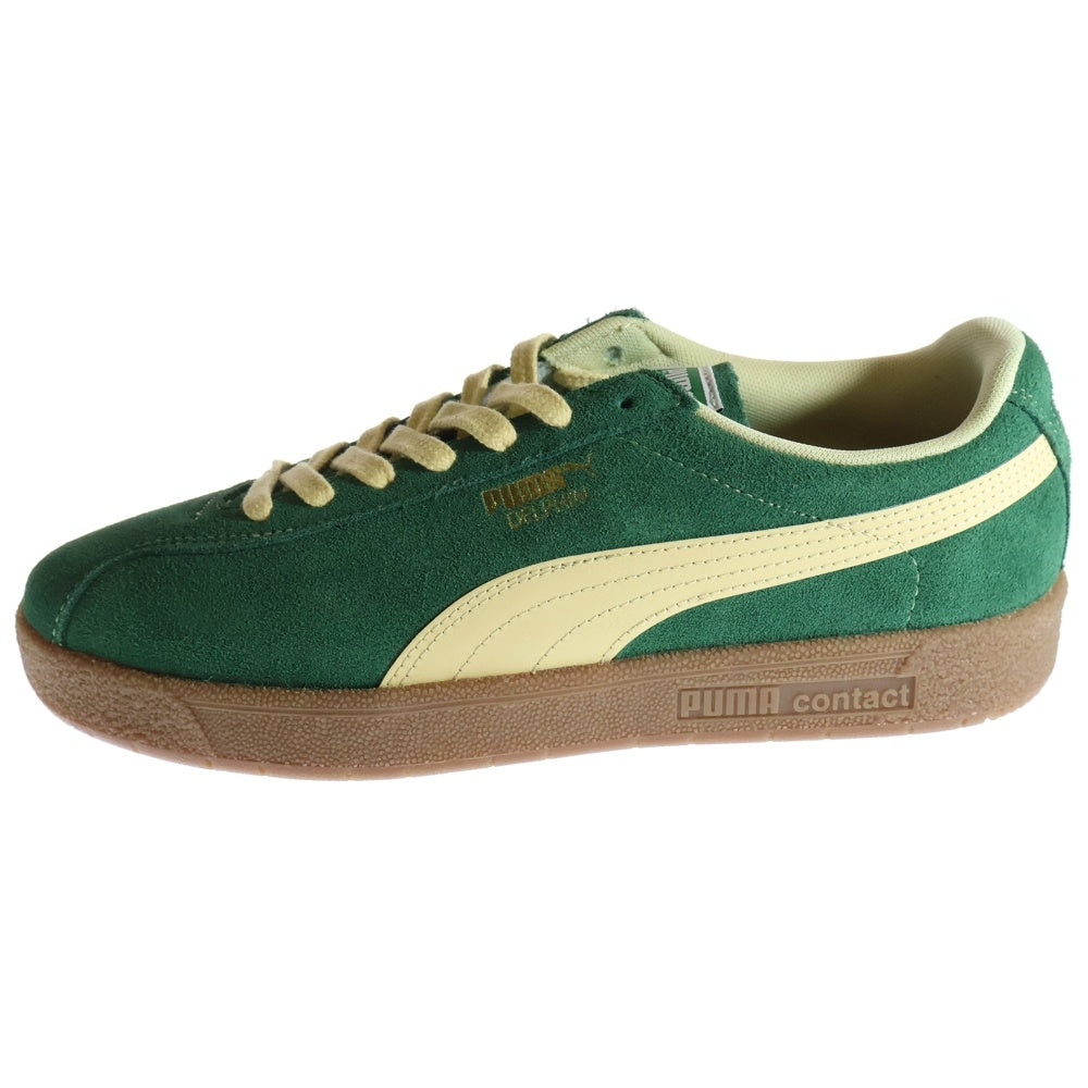 PUMA(プーマ) DELPHIN デルフィン スウェードローカットスニーカー グリーン/ベージュ US8.5/26.5cm 390685-03