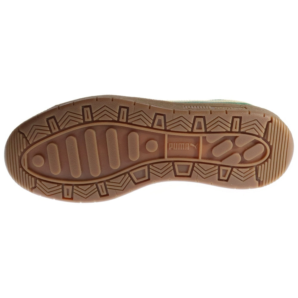 PUMA(プーマ) DELPHIN デルフィン スウェードローカットスニーカー グリーン/ベージュ US8.5/26.5cm 390685-03