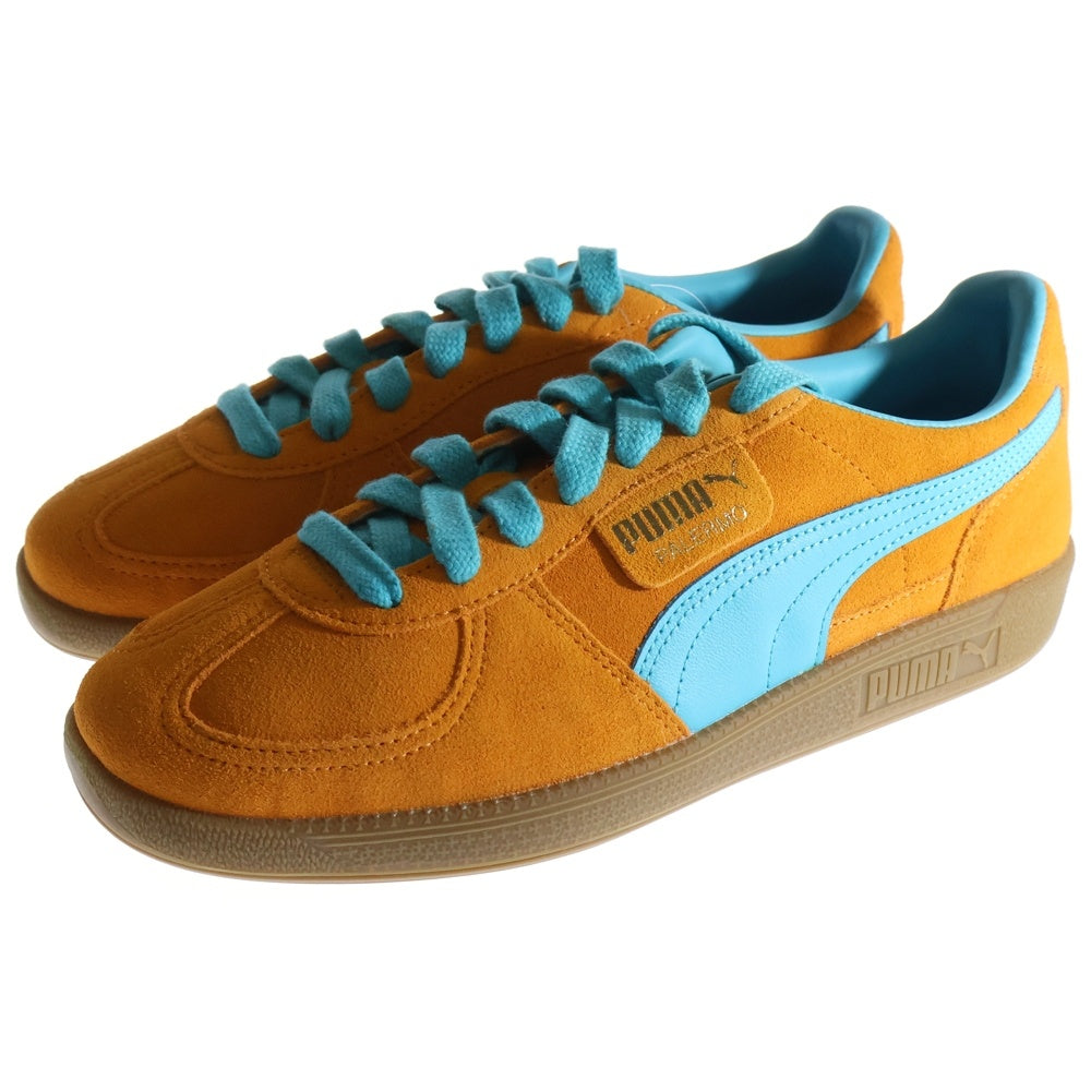 PUMA(プーマ) PALERMO OG パレルモ OG スウェードローカットスニーカー オレンジ/ブルー US9/27cm 396463-13