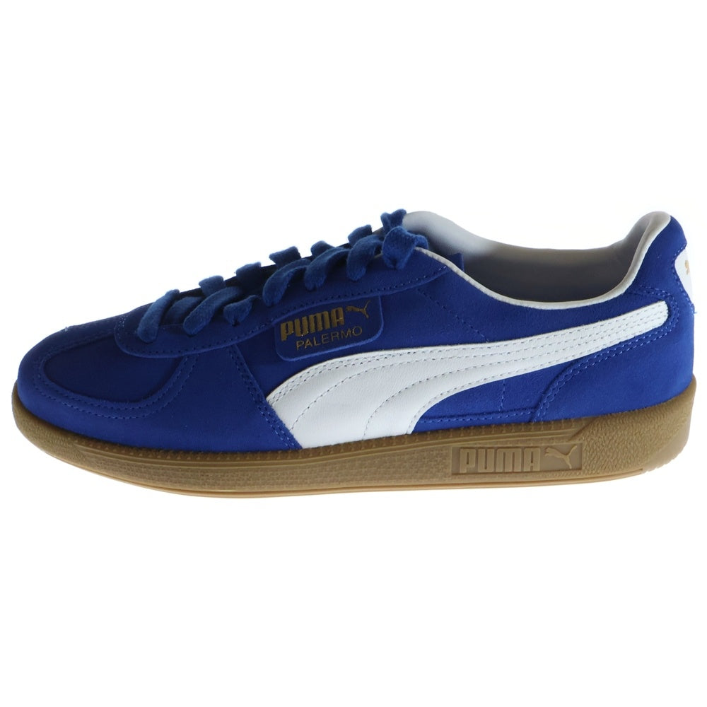 PUMA(プーマ) PALERMO OG パレルモ OG スウェードローカットスニーカー ブルー/ホワイト US9/27cm 396463-07