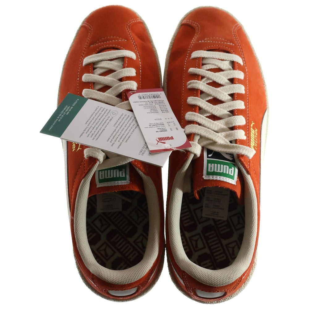 PUMA(プーマ) DELPHIN デルフィン スウェードローカットスニーカー オレンジ/ホワイト US8.5/26.5cm 390685-09