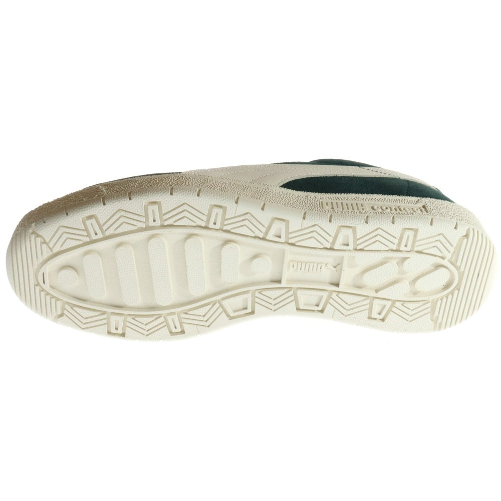 PUMA(プーマ) DELPHIN PRM デルフィン プレミアム スウェードローカットスニーカー グリーンー/ホワイト US9/27cm 374981-08