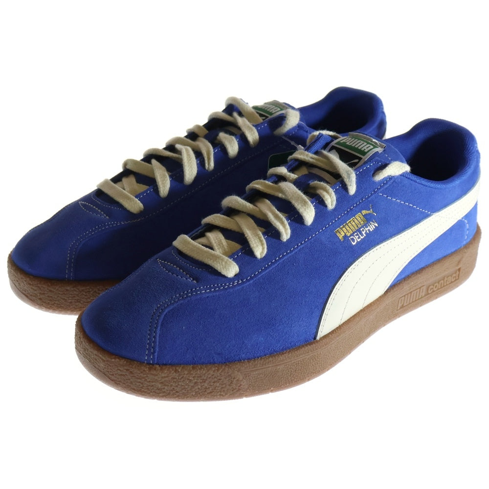 PUMA(プーマ) DELPHIN デルフィン スウェードローカットスニーカー ブルー/ホワイト US9/27cm 390685-01