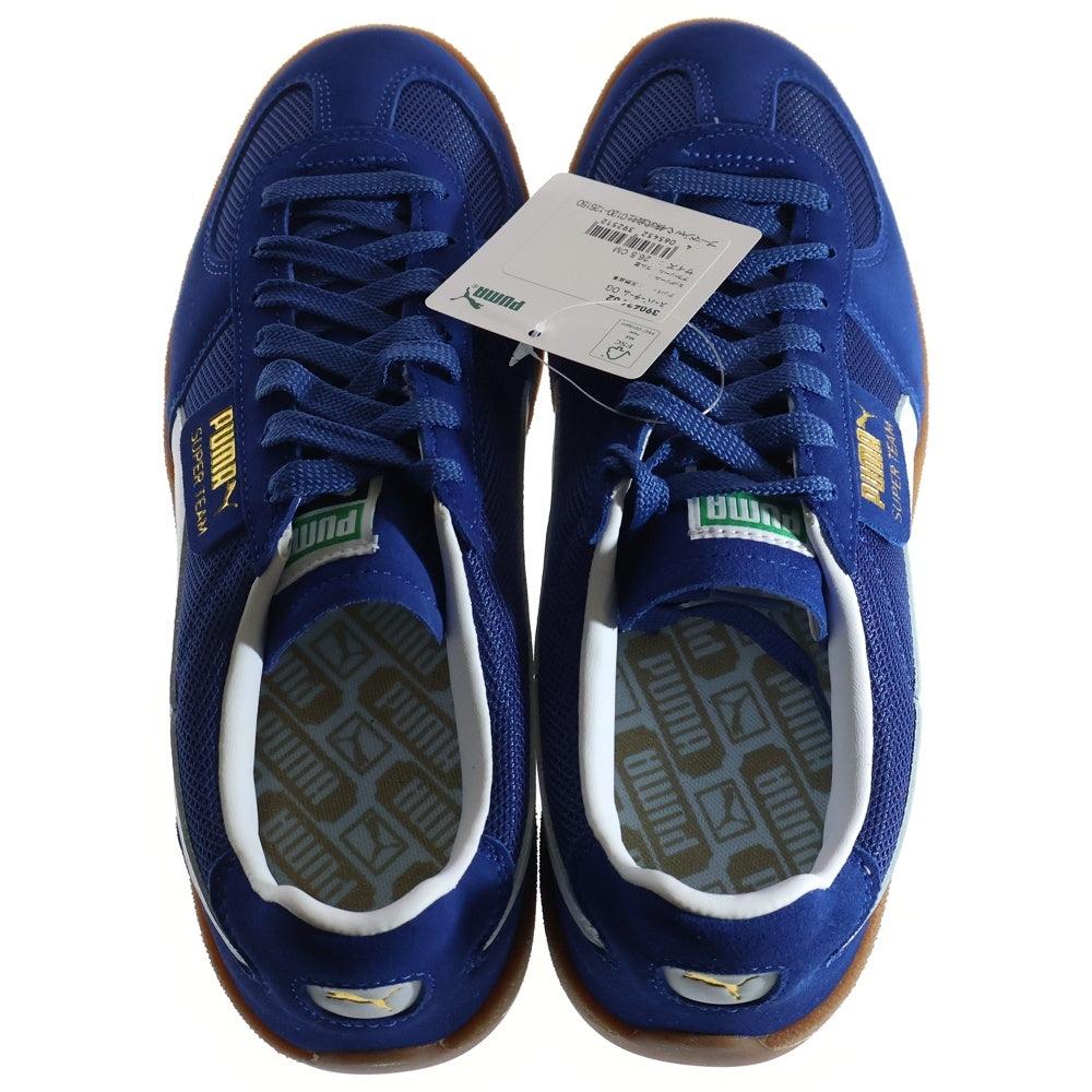 PUMA(プーマ) SUPER TEAM OG スーパーチーム OG スウェードローカットスニーカー ブルー/ホワイト US9/27cm 390424-02