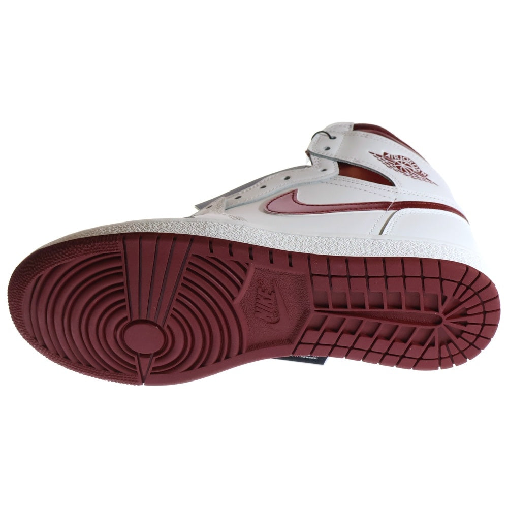 NIKE(ナイキ) AIR JORDAN 1 HIGH 85 METALLIC BURGUNDY エアジョーダン1 85 ハイカットスニーカー メタリックバーガンディ US9/27cm BQ4422-161