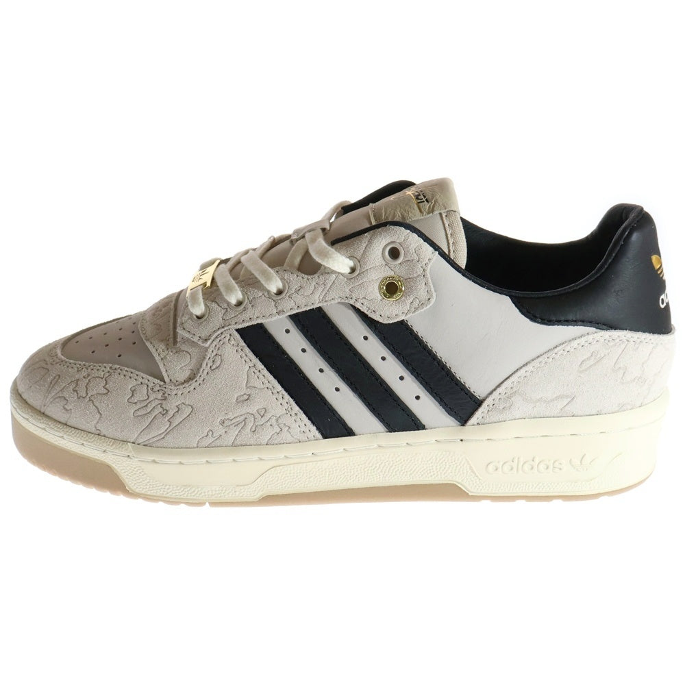 adidas(アディダス) ×100THIVES RIVALRY NADESHOT ハンドレッドシーヴス ライバルリー ネードショット ローカットスニーカー アイボリー US9/27cm IE3416