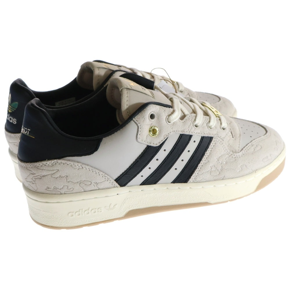 adidas(アディダス) ×100THIVES RIVALRY NADESHOT ハンドレッドシーヴス ライバルリー ネードショット ローカットスニーカー アイボリー US9/27cm IE3416