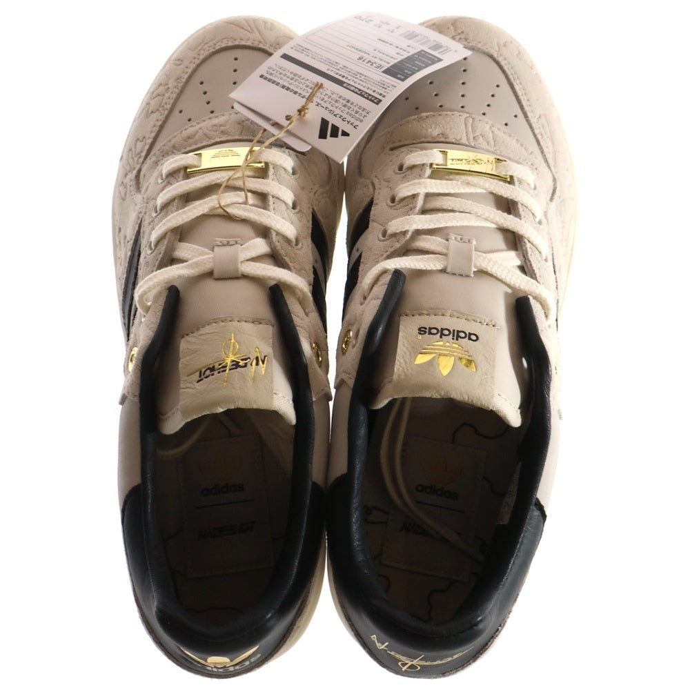 adidas(アディダス) ×100THIVES RIVALRY NADESHOT ハンドレッドシーヴス ライバルリー ネードショット ローカットスニーカー アイボリー US9/27cm IE3416