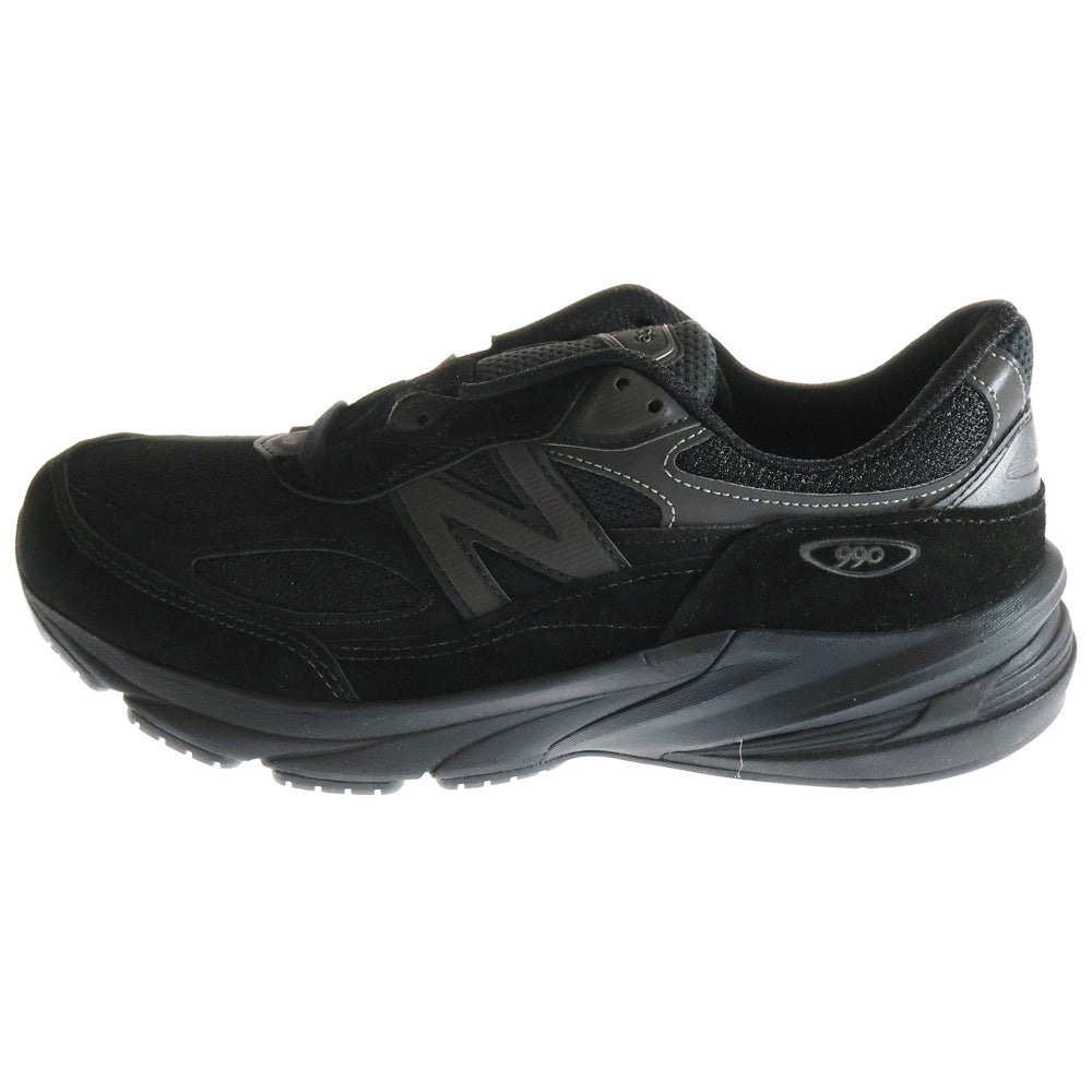 New Balance(ニューバランス) U990BB6 USA製 スエード ローカットスニーカー ブラック US9/27cm