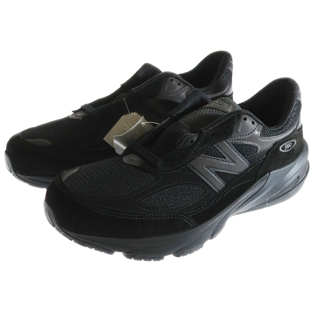 New Balance(ニューバランス) U990BB6 USA製 スエード ローカットスニーカー ブラック US9/27cm