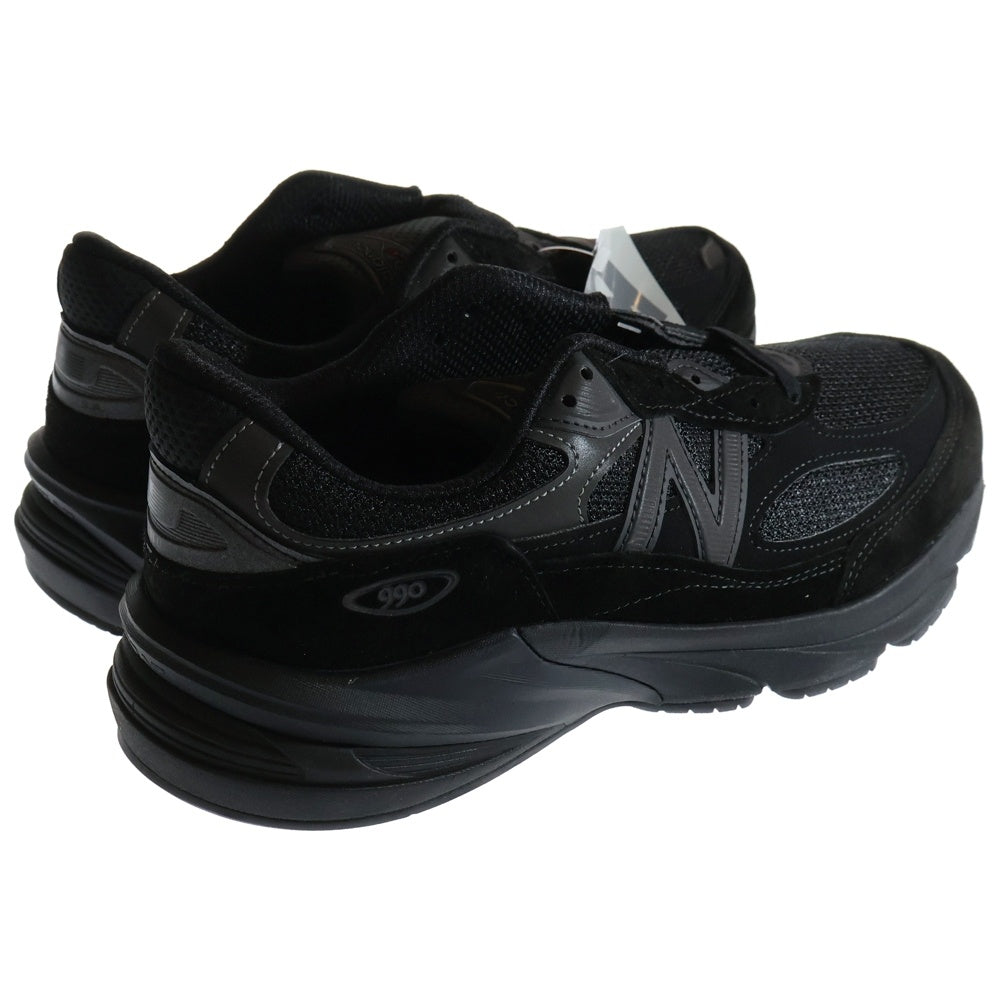 New Balance(ニューバランス) U990BB6 USA製 スエード ローカットスニーカー ブラック US9/27cm