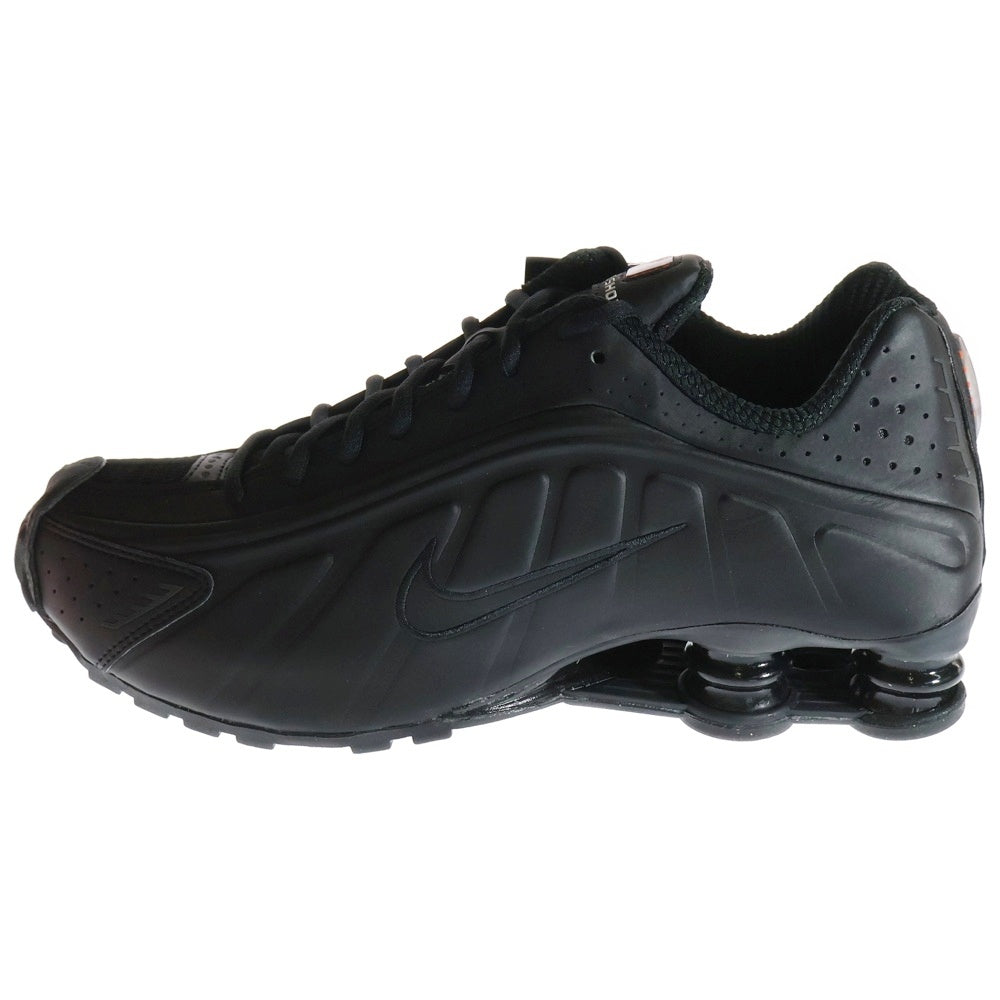 NIKE(ナイキ) WMNS SHOX R4 BLACK ORANGE ウィメンズ ショックス ローカットスニーカー ブラック US10.5/27.5cm AR3536-004