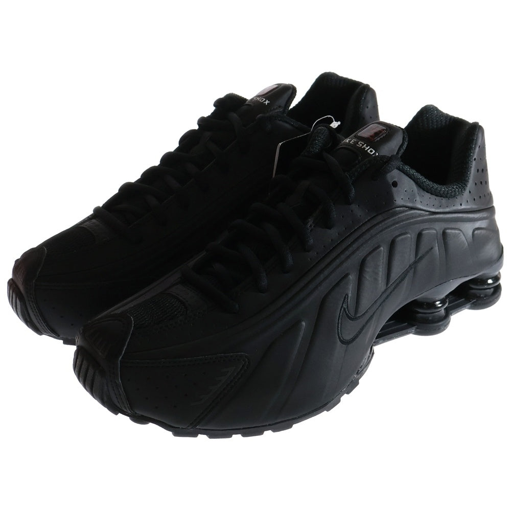 NIKE(ナイキ) WMNS SHOX R4 BLACK ORANGE ウィメンズ ショックス ローカットスニーカー ブラック US10.5/27.5cm AR3536-004