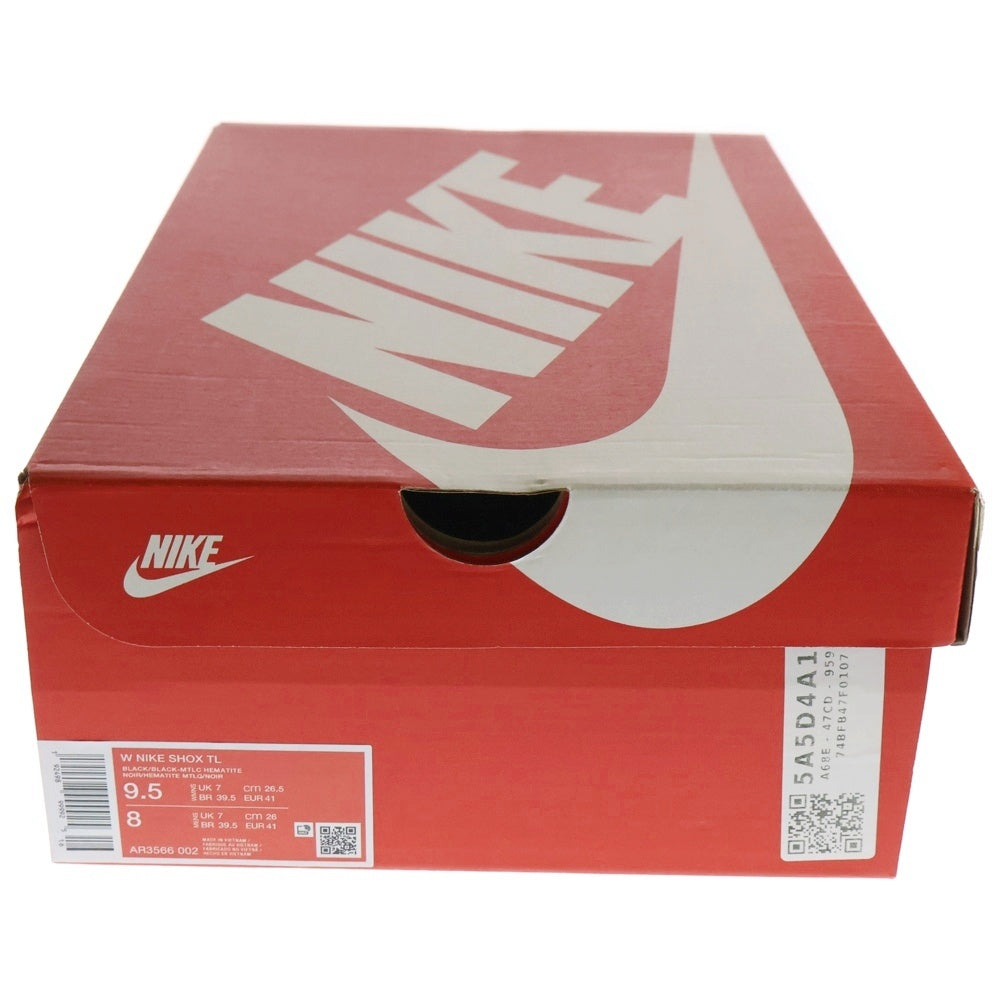 NIKE(ナイキ) WMNS SHOX TL ウィメンズ ショックス ローカットスニーカー ブラック US9.5/26.5cm AR3566-002