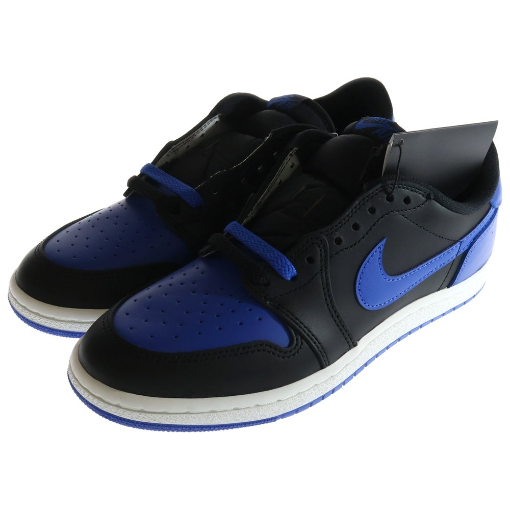 NIKE(ナイキ) AIR JORDAN 1 LOW 85 ROYAL エアジョーダン ロイヤル ローカットスニーカー ブラック/ブルー US9/27cm IB1981-004