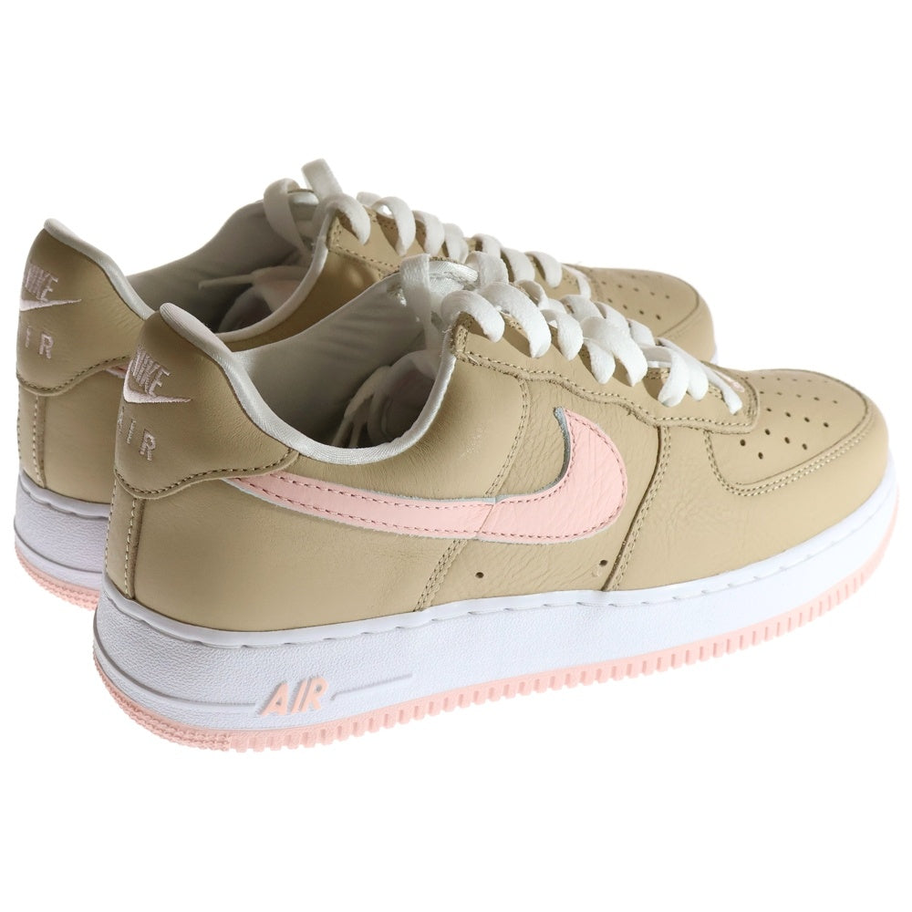 NIKE(ナイキ) AIR FORCE 1 LOW RETRO LINEN エアフォース1 レトロ リネン ローカットスニーカー ベージュ/ピンク US9/27cm 845053-201