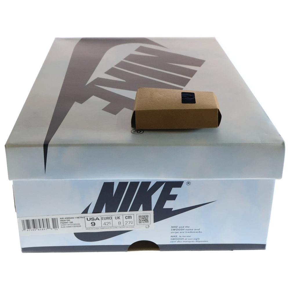 NIKE(ナイキ) AIR JORDAN 1 RETRO HIGH OG DENIM エアジョーダン 1 レトロ デニム ハイカットスニーカー インディゴ US9/27cm FQ2947-100