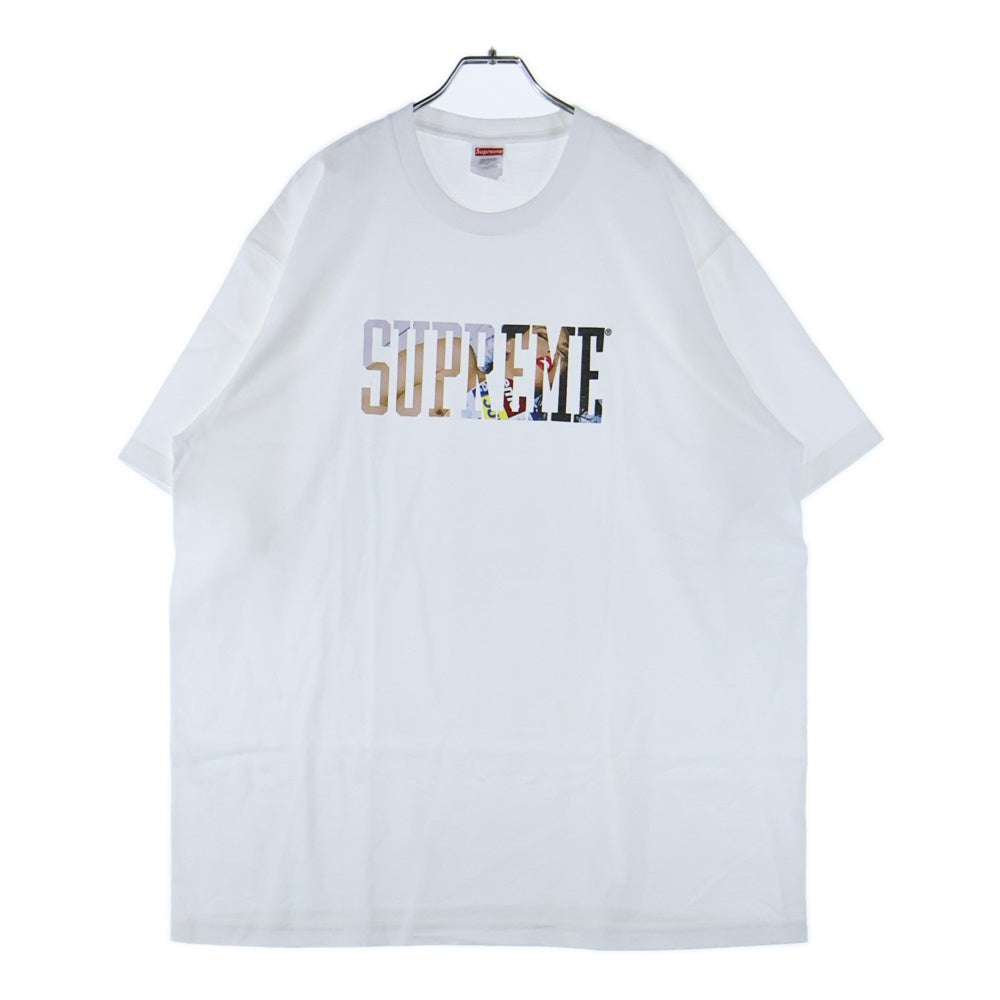 SUPREME(シュプリーム) 24AW Tera Patrick Tee テラ パトリック ロゴプリント クルーネック半袖Tシャツカットソー ホワイト