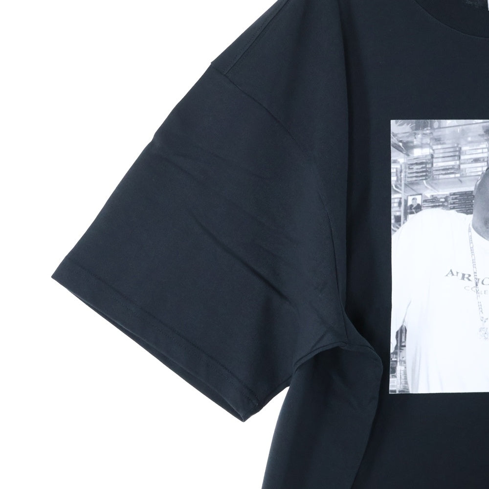 SUPREME(シュプリーム) 24AW ×Jordan Biggie S/S Top ジョーダン ビギー フォトプリント クルーネック 半袖Tシャツカットソー ブラック HJ8385-010