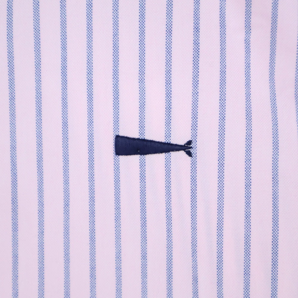 DESCENDANT(ディセンダント) KENNEDY'S STRIPE B.D LS SHIRT ケネディーズ ストライプ ボタンダウン 長袖シャツ ピンク/ブルー