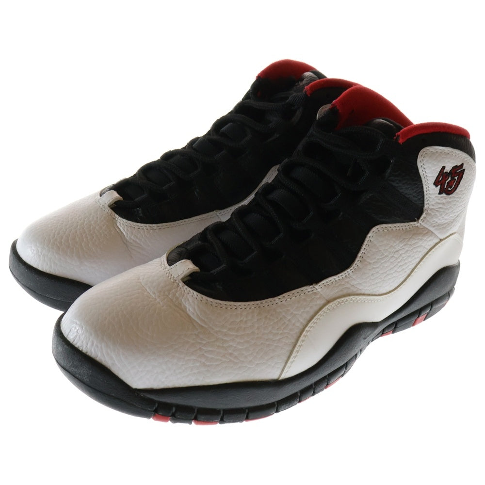 NIKE(ナイキ) AIR JORDAN 10 RETRO DOUBLE NICKEL エアジョーダン10 レトロ ダブルニッケル ハイカットスニーカー ブラック/ホワイト US11/29cm 310805-102