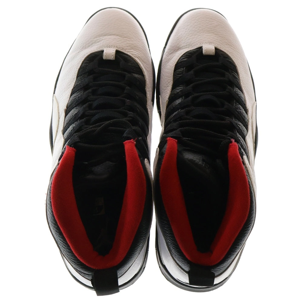 NIKE(ナイキ) AIR JORDAN 10 RETRO DOUBLE NICKEL エアジョーダン10 レトロ ダブルニッケル ハイカットスニーカー ブラック/ホワイト US11/29cm 310805-102