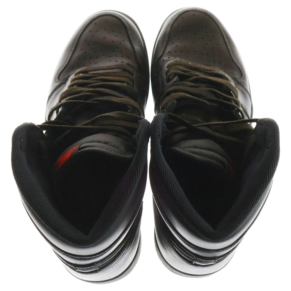 NIKE(ナイキ) AIR JORDAN 1 RETRO HIGH OG TRIPLE BLACK エアジョーダン1 ハイ OG トリプルブラック ハイカットスニーカー ブラック US10.5/28.5cm 555088-022