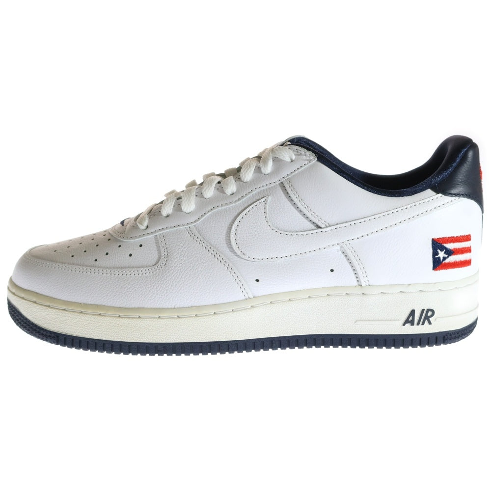 NIKE(ナイキ) AIR FORCE 1 LOW Puerto Rico エアフォース 1 プエルトリコ ローカットスニーカー ホワイト/ネイビー US11.5/29.5cm CJ1386-100