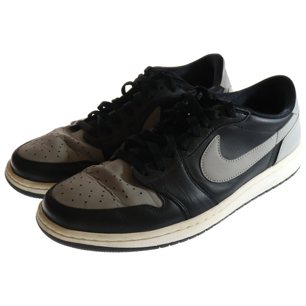 NIKE(ナイキ) 【観賞用2015年製】 AIR JORDAN 1 RETRO LOW SHADOW エアジョーダン1 ロー シャドゥ ローカットスニーカー ブラック/グレー US11/29cm 705329-003