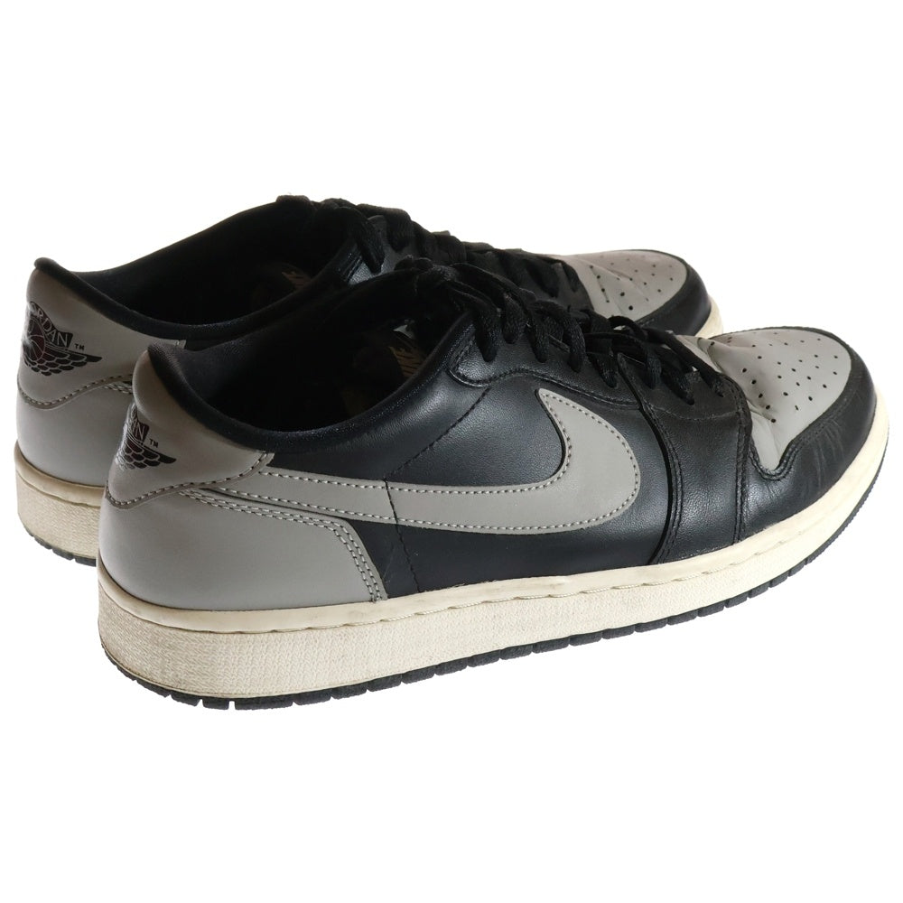 NIKE(ナイキ) 【観賞用2015年製】 AIR JORDAN 1 RETRO LOW SHADOW エアジョーダン1 ロー シャドゥ ローカットスニーカー ブラック/グレー US11/29cm 705329-003
