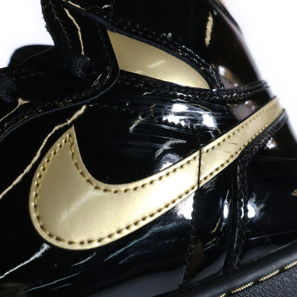 NIKE(ナイキ) AIR JORDAN 1 HIGH OG METALIC GOLD エアジョーダン1 メタリック ゴールド ハイカットスニーカー ブラック/ゴールド US11/29cm 555088-032