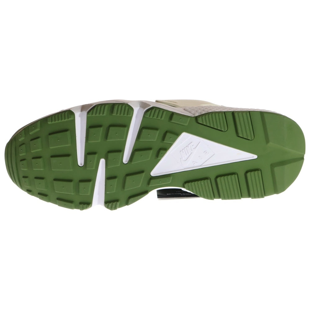 NIKE(ナイキ) ×STUSSY AIR HUARACHE LE DARK OLIVE ステューシー エアハラチ ダークオリーブ ローカットスニーカー カーキ/ホワイト US11.5/29.5cm DD1381-300