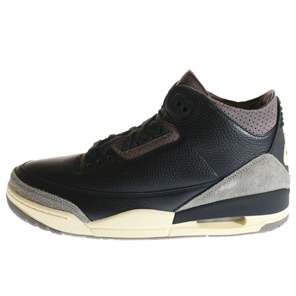 NIKE(ナイキ) ×A MA MANIERE WMNS AIR JORDAN 3 RETRO OG SP アママニエール エアジョーダン3 レトロ ハイカットスニーカー ブラック/パープル US13.5/30.5cm FZ4811-001