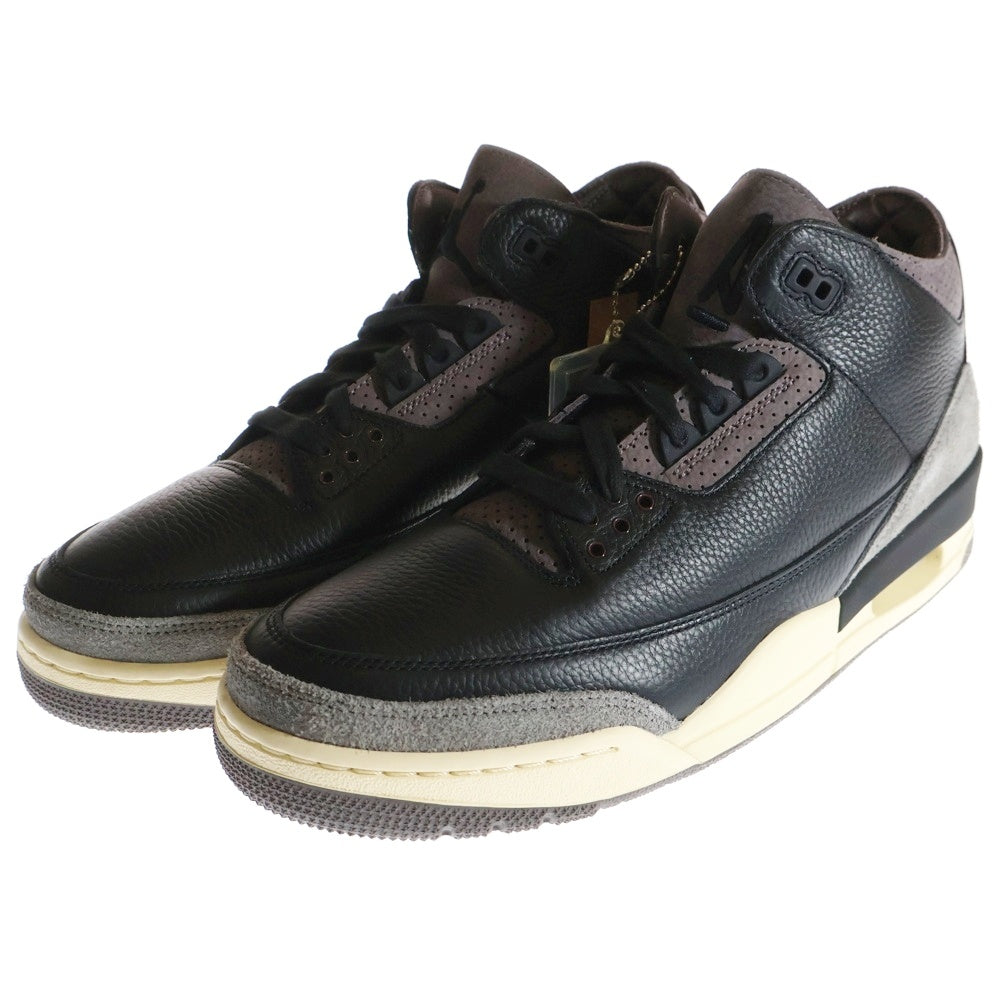 NIKE(ナイキ) ×A MA MANIERE WMNS AIR JORDAN 3 RETRO OG SP アママニエール エアジョーダン3 レトロ ハイカットスニーカー ブラック/パープル US13.5/30.5cm FZ4811-001