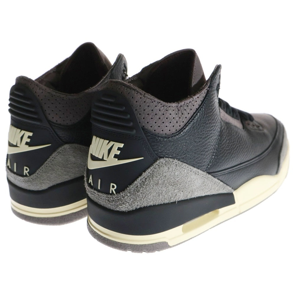 NIKE(ナイキ) ×A MA MANIERE WMNS AIR JORDAN 3 RETRO OG SP アママニエール エアジョーダン3 レトロ ハイカットスニーカー ブラック/パープル US13.5/30.5cm FZ4811-001
