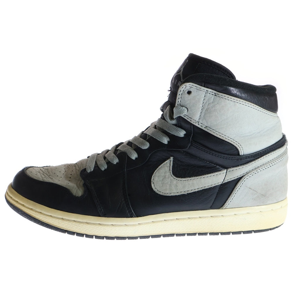 NIKE(ナイキ) AIR JORDAN1 RETRO エアジョーダン1 レトロ ハイカットスニーカー シャドー ブラック/グレー US11/29cm 332550-001