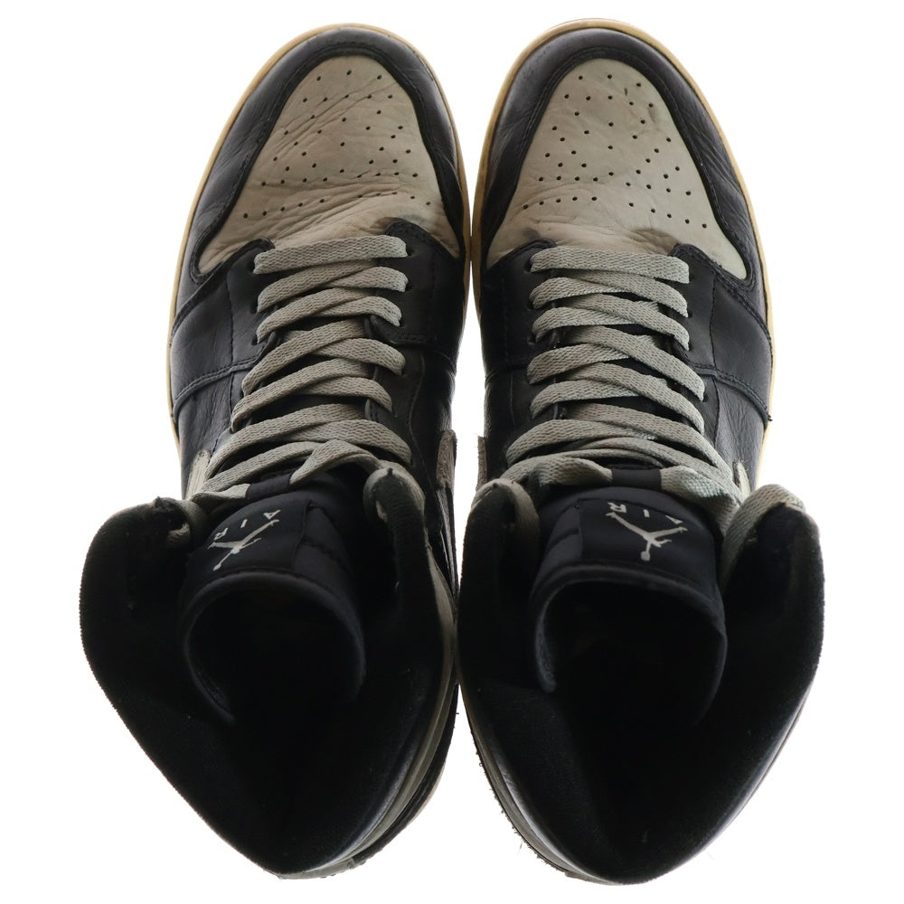 NIKE(ナイキ) AIR JORDAN1 RETRO エアジョーダン1 レトロ ハイカットスニーカー シャドー ブラック/グレー US11/29cm 332550-001
