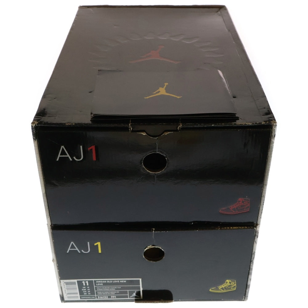 NIKE(ナイキ) 【観賞用2007年製】 AIR JORDAN 1 BMP OLD LOVE エアジョーダン1 オールドラブ ニューラブ ハイカットスニーカー US11/29cm 316132-991