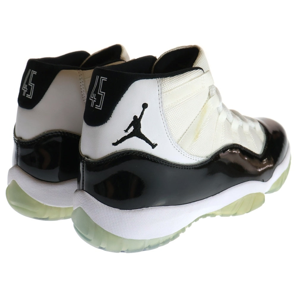 NIKE(ナイキ) AIR JORDAN 11 RETRO CONCORD エアジョーダン11 レトロ コンコルド ハイカットスニーカー ホワイト/ブラック US10.5/28.5cm 378037-100