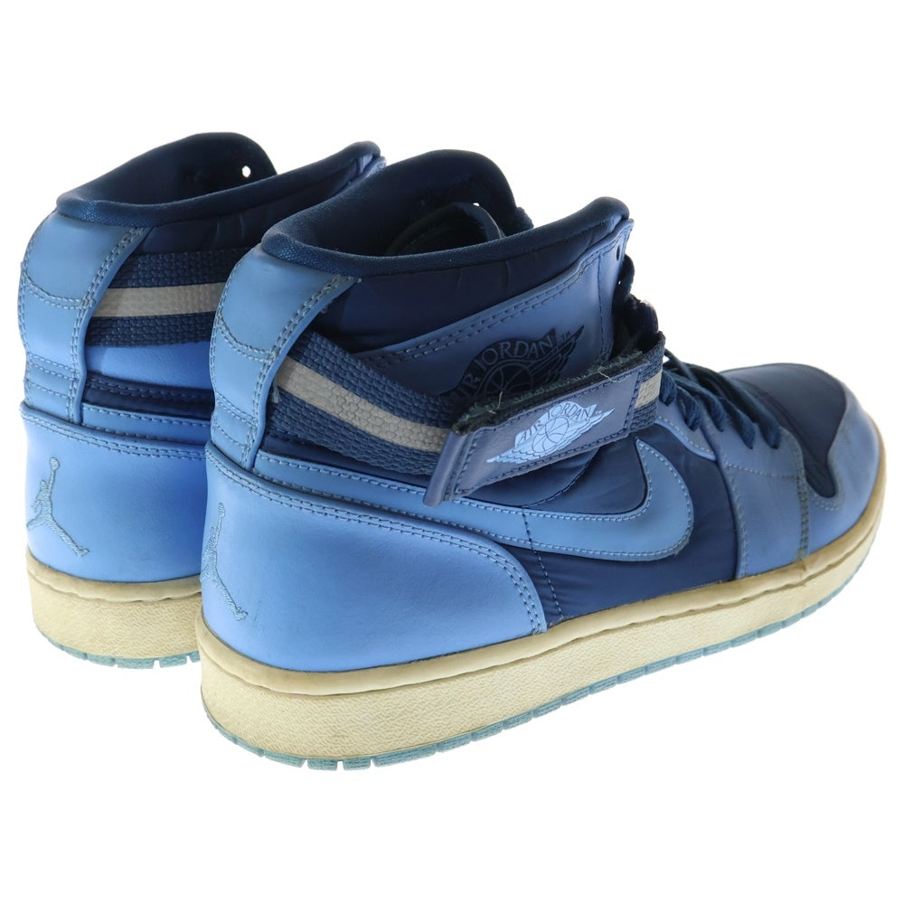NIKE(ナイキ) AIR JORDAN 1 HIGH STRAP エアジョーダン1 ハイ ストラップ ハイカットスニーカー ブルー US11/29cm 342132-407