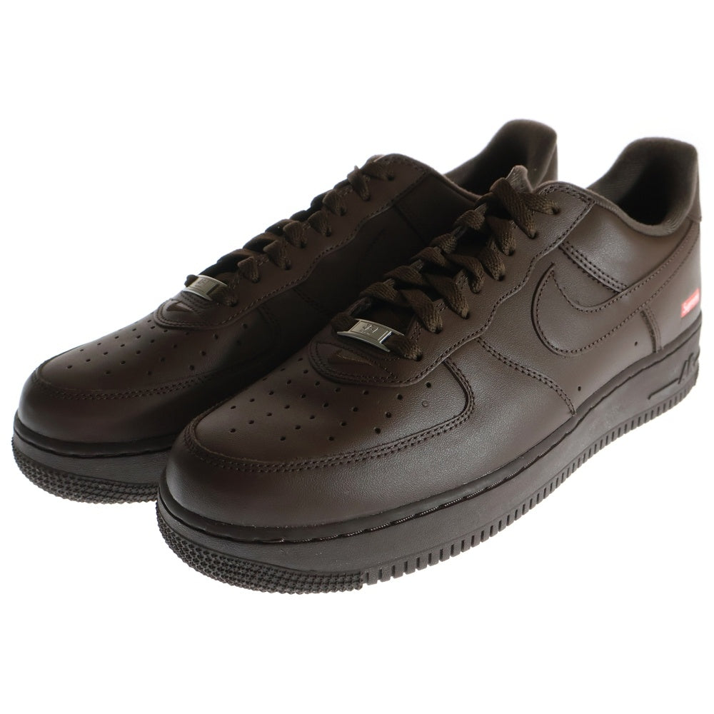 NIKE(ナイキ) ×SUPREME AIR FORCE 1 LOW BAROQUE BROWN シュプリーム エアフォース1 ローカットスニーカー シューズ ブラウン US11.5/29.5cm CU9225-200