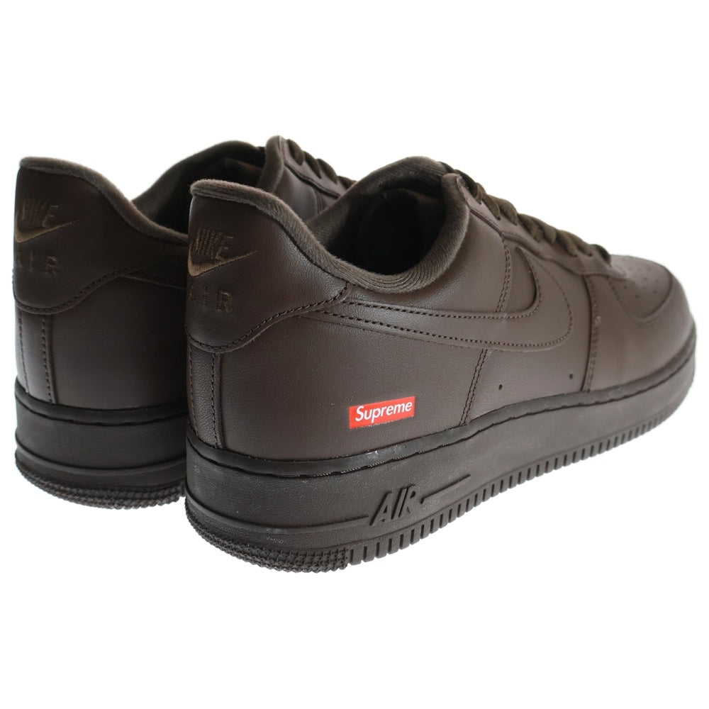 NIKE(ナイキ) ×SUPREME AIR FORCE 1 LOW BAROQUE BROWN シュプリーム エアフォース1 ローカットスニーカー シューズ ブラウン US11.5/29.5cm CU9225-200